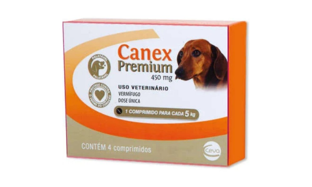 Vermífugo Canex Premium até 5kg