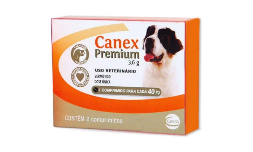 Vermífugo Canex Premium até 40kg