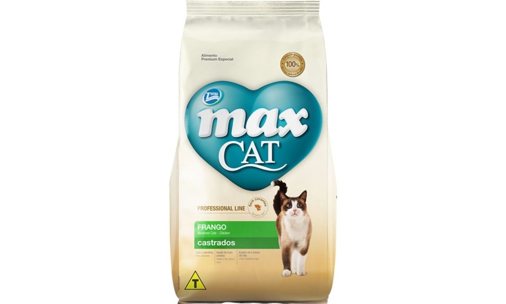 Max Cat P.line Castrado Frango 10,1kg