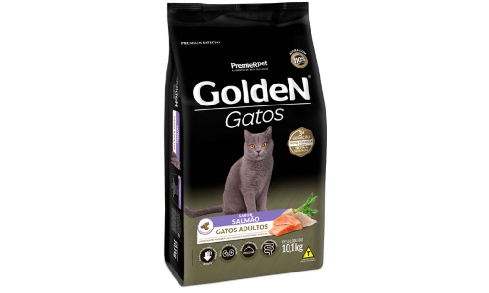 Golden Gato Ad.salmão 10,1 Kg