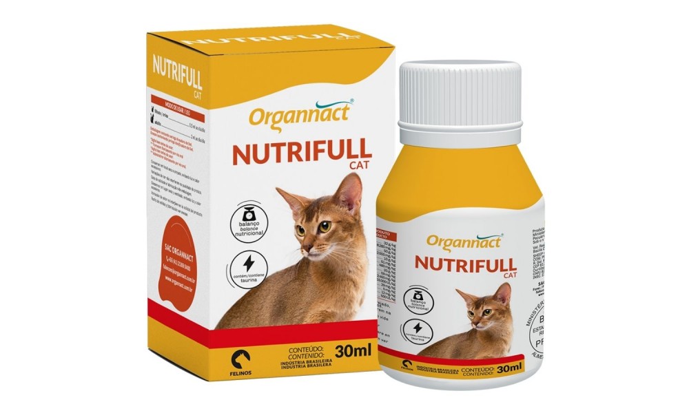 Suplemento Para Gatos Nutrifull Cat 30ml
