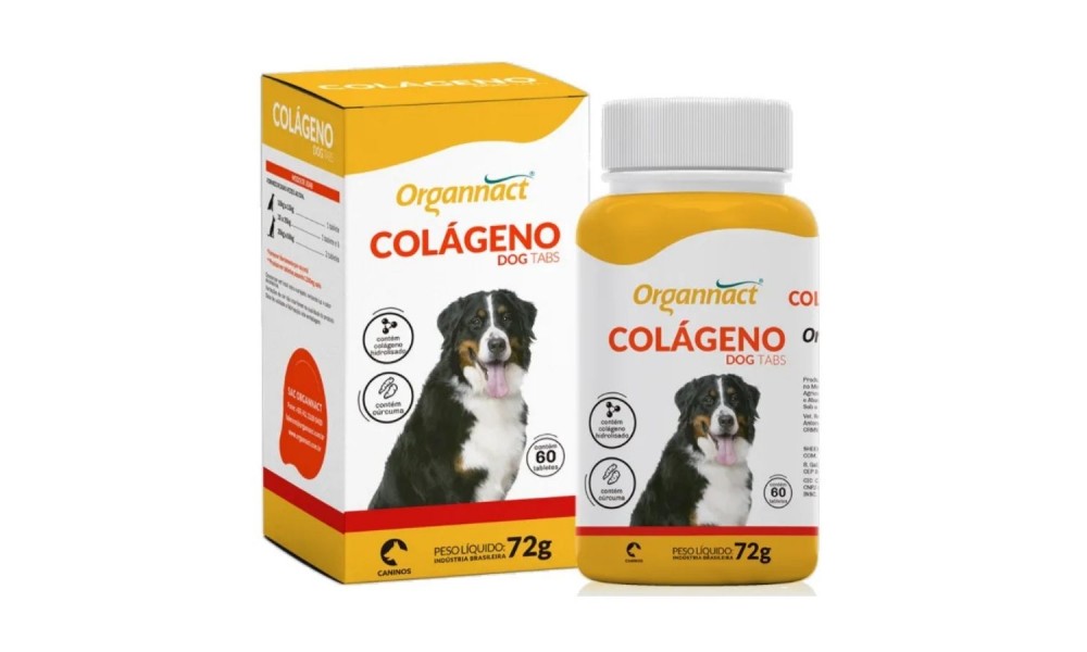 Suplemento Colágeno Dogs Tabs 72g