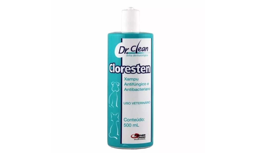 Shampoo Antibacteriano Dr.clean Cloresten 500ml