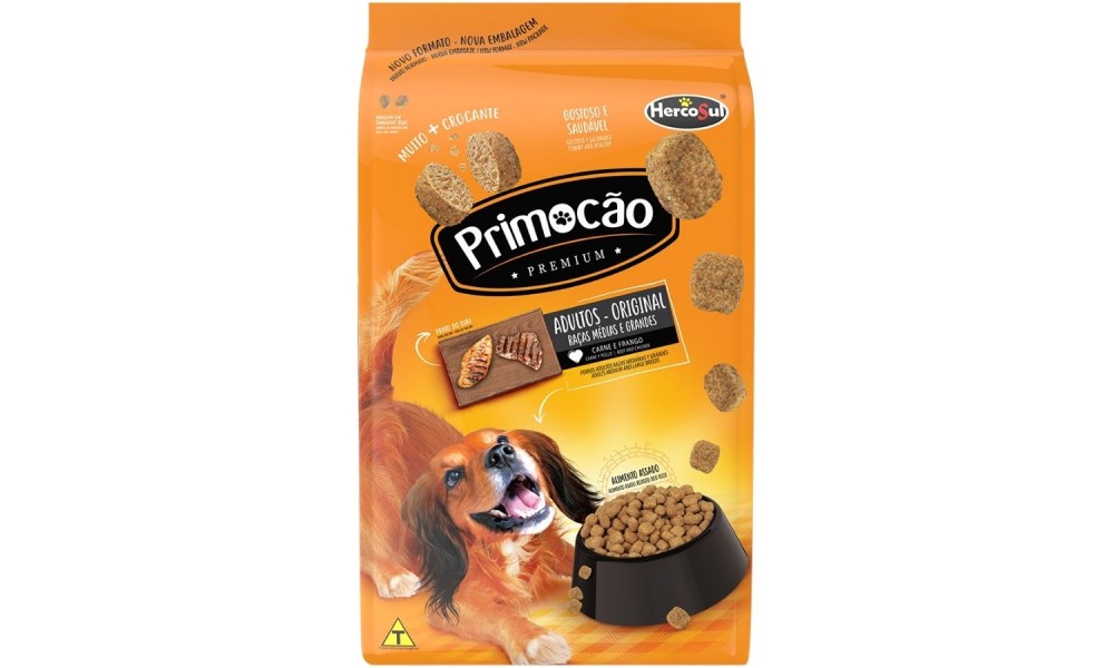 Primocão Premium Original Racas Mds/grnds 10,1k