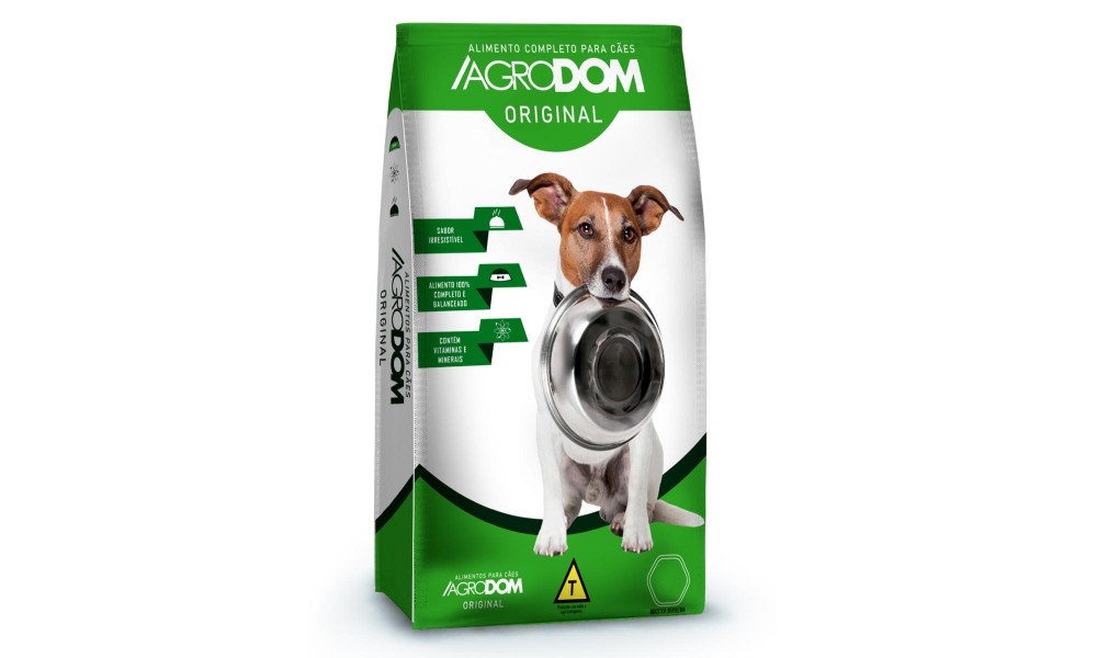 Ração Agrodom Original 25Kg Cães Adultos 